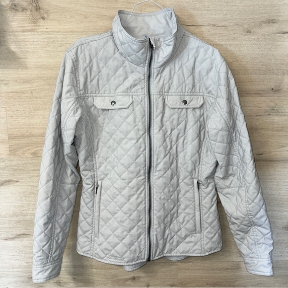 Kuhl Women Brazen Jacket Size Large Wool/Poly Blend Full Zip Outdoor Hiking*FLAW